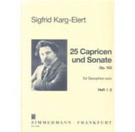 25 Capricen und Sonate Op. 153 Vol. II