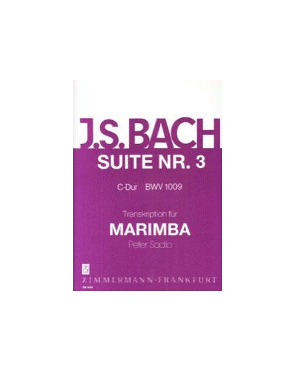 Suite Nº 3 C-Dur BWV 1009 für Marimba