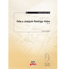 Oda a Joaquín Rodrigo Vidre Op. 72