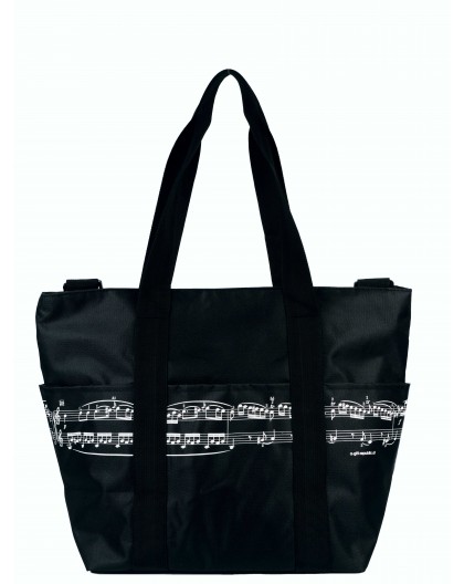 Bolso Pentagrama Negro Grande Asa Beis