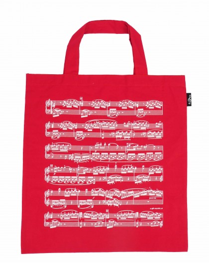 Bolsa Partitura Roja