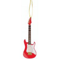 Adorno Guitarra Eléctrica Roja Colgante