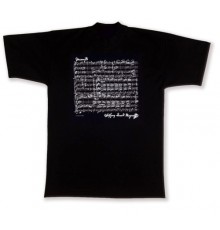 Camiseta Mozart Negra S