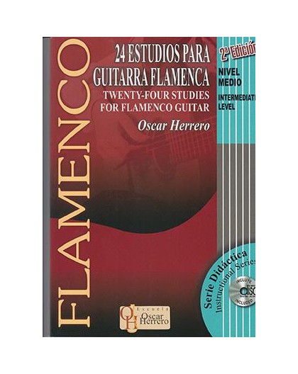 24 Estudios para Guitarra Flamenca   CD