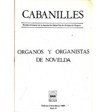 Organos y Organistas Novelda.Revista Nº9