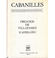 Organo de Villafamés. Revista Nº 12