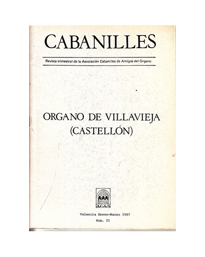Organo de Villavieja. Revista Nº 21