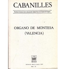 Organo de Montesa. Revista Nº 22