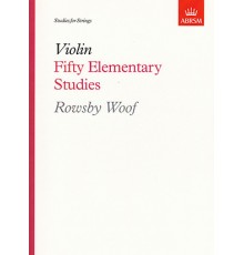 Fifty Elementary Studies. Violin