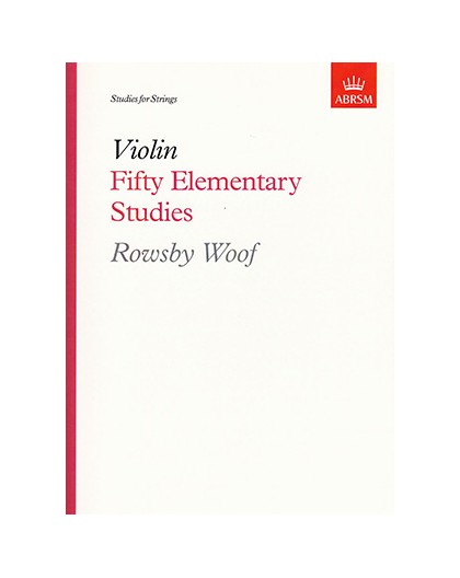 Fifty Elementary Studies. Violin