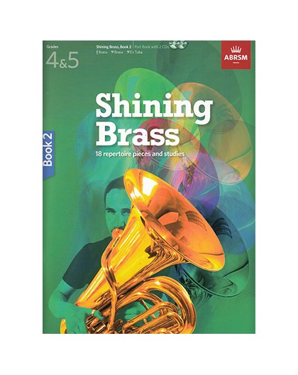 Shining Brass Book 2   2 CD´S Grades 4-5