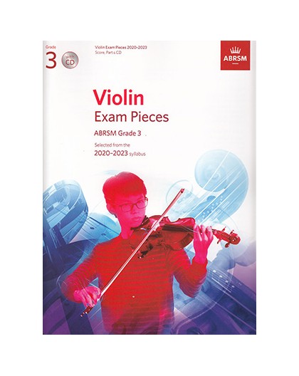 Violin Exam Pieces 2020-2023 Gr. 3   CD