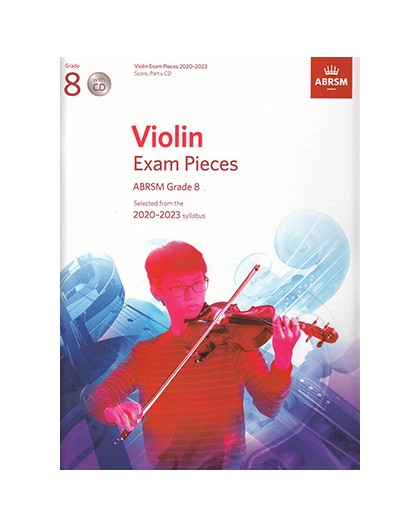 Violin Exam Pieces 2020-2023 Gr. 8  CD