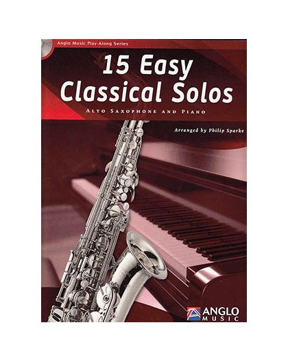 15 Easy Classical Solos   CD Sax Alt