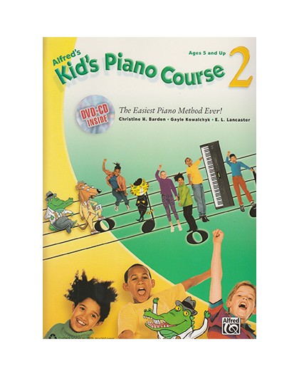 Alfred´s Kid´s Piano Course 2 DVD   CD