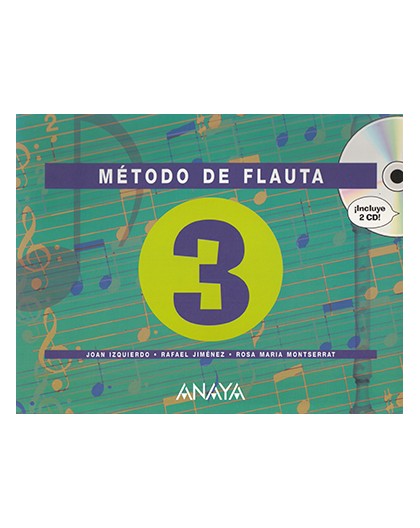 Método de Flauta Vol.3   2 CD
