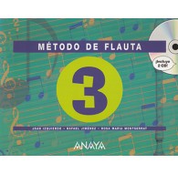 Método de Flauta Vol.3   2 CD