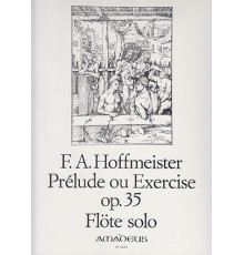 Prélude Ou Exercise Op.35 Flöte Solo