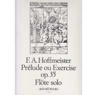 Prélude Ou Exercise Op.35 Flöte Solo