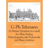 12.Pariser Quartett in E-moll TWV 43:e4