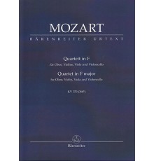 Quartett in F Major KV 370/ Study Score