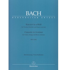Concerto in A minor BWV 1041/ Red.Pno.