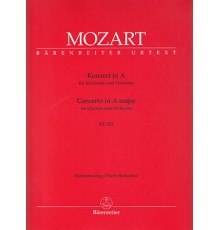 Concerto in A Major KV 622/ Red.Pno.
