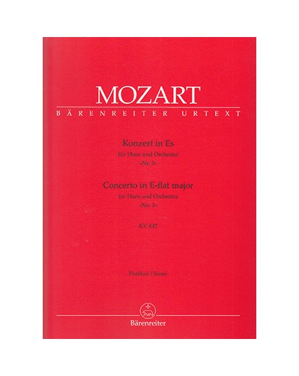Concerto Horn KV 447/ Full Score