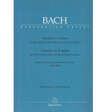 Concerto in A Major BWV 1055/ Red.Pno.