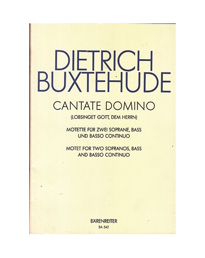 Cantate Domino. Motet for Two Sopranos,