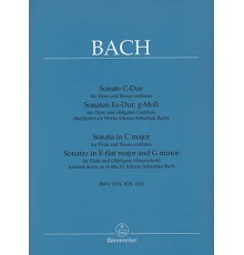Sonate C-Dur BWV 1033,1031,1020
