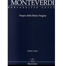 Vespro della Beata Vergine/ Full Score