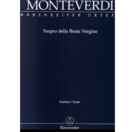 Vespro della Beata Vergine/ Full Score