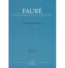 Messe de Requiem Op. 48/ Vocal Score