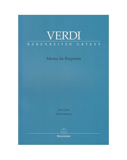 Messa Da Requiem / Vocal Score