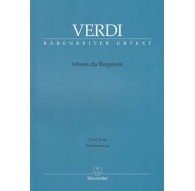 Messa Da Requiem / Vocal Score