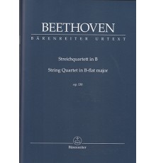 String Quartet in B-flat Major Op.130/ S