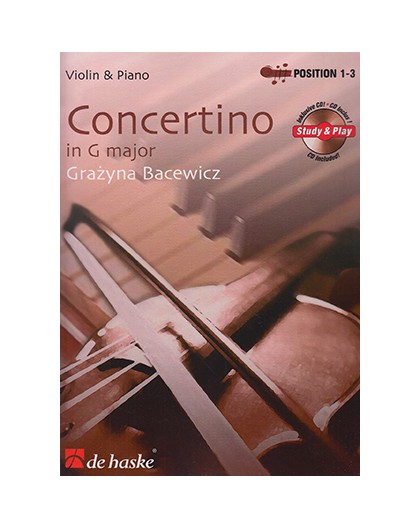Concertino in G Major   CD