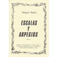 Escalas y Arpegios Vol. I