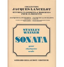 Sonata Op. 34 pour Clarinette Seul