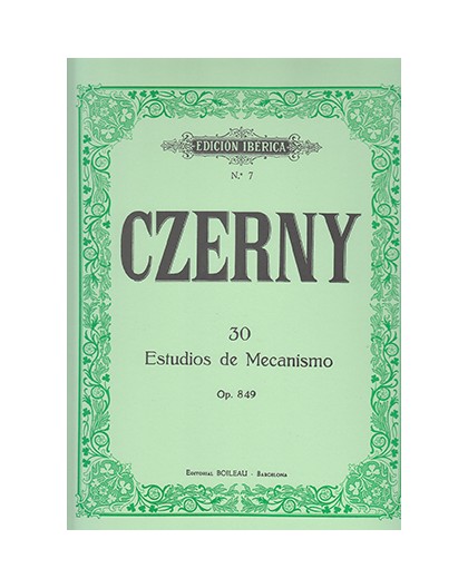 30 Estudios de Mecanismo Op. 849