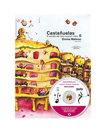 Castañuelas Libro 8   CD