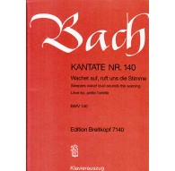 Kantate  Nº 140 BWV 140/ Red.Coro-Pno