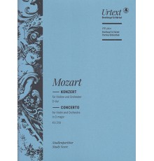 Concerto D Major KV 218/ Study Score