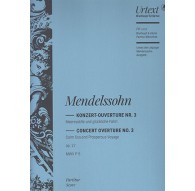 Konzert-Ouverture Nº 3 Op. 27/ Score