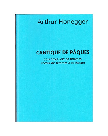 Cantique de Pâques/ Full Score