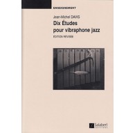 Dix Études pour Vibraphone Jazz