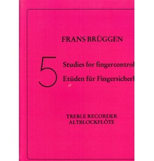 5 Studies for Fingercontrol