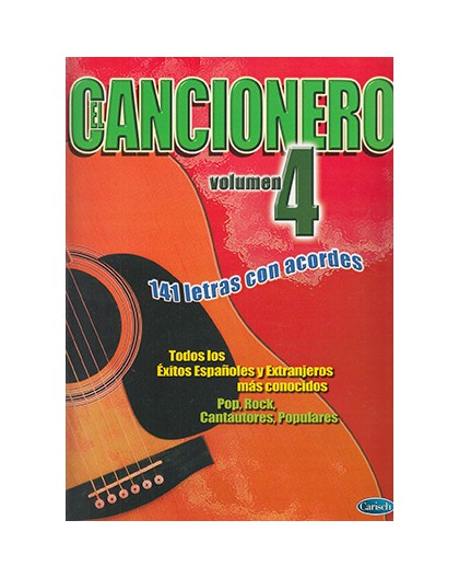 Cancionero Vol.4, 141 Letras con Acordes