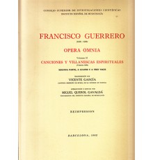 Francisco Guerrero. Opera Omnia Vol. II